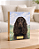 Quadro de mesa meu pet cachorro cocker spaniel marrom personalizado com nome 15x20cm - Imagem 1