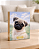 Quadro de mesa meu pet cachorro pug bege personalizado com nome 15x20cm - Imagem 1