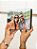 Quadro de mesa personalizado com foto (2 lados, frente e verso) 15x20cm - Imagem 2