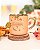 Caneca nobelle gold salmão personalizada tulipas 400mL - Imagem 2