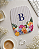 Mousepad ergonômico personalizado meu jardim flores lilás - Imagem 1