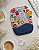 Mousepad ergonômico personalizado Jesus sticker azul - Imagem 2