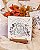 Kit Presente Padrinhos de Batismo Xícara + Azulejo Sagrada Família + Bilhete Personalizado com Arte Floral - Imagem 6