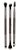 Kit Pinceis maquiagem Kabuki Profissional - COM 10 / COM 5 / COM 3 - Imagem 3