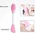Pincel silicone máscara Escova / Espátula facial de silicone 2 em 1 Skin Care Massageadora - Imagem 2