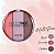 Paleta Maquiagem Blush Iluminador Contorno Multi Face 3 em 1 - VIVAI 31gr - Imagem 3