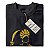 Camiseta Orixá Iansã Dourada Axé em Preto - Imagem 2