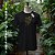 Camiseta Orixá Exú Dourado Axé em Preto - Imagem 3