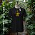 Camiseta Orixá Nanã Dourada Axé em Preto - Imagem 3