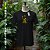 Camiseta Orixá Oxum Dourada Axé em Preto - Imagem 3