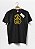 Camiseta Orixá Oxumaré Dourado Axé em Preto - Imagem 1