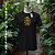 Camiseta Orixá Oxumaré Dourado Axé em Preto - Imagem 3
