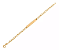 Pulseira de Plaquinha Infantil Bebê de Ouro 18k 2 Gramas - Imagem 2