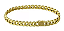 Pulseira Grumet de Ouro 18k 8 Gramas 6mm de largura - Imagem 1