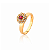 Anel de formatura Feminino Chuveiro de Ouro 18k Cód. 1737 - Imagem 1