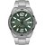 Relógio Orient Masculino Clássico Prata Visor Verde Mbss1474 E2SX - Imagem 1