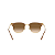 Óculos Sol Ray-ban New Clubmaster Nude Marrom Metal Rb4416 - Imagem 4