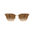 Óculos Sol Ray-ban New Clubmaster Nude Marrom Metal Rb4416 - Imagem 2