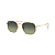 Óculos Sol Ray Ban Original Hexagonal Verde Dourado Rb3548 - Imagem 1