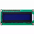 Display LCD 16x2 - Backlight Azul + Barra de pinos - Imagem 4