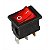Chave Gangorra 3 Terminais com LED Vermelha - Imagem 3
