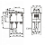 Chave Gangorra Mini KCD11-101 - 2 Terminais - Imagem 2