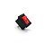 Chave Gangorra mini 2 Terminais - Vermelha - Imagem 2