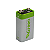 Bateria 9V Comum Green - Imagem 2