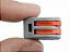 Conector tipo Wago 2 vias 0,08 a 4,00mm 32A 450V - Imagem 1