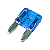 Fusível de Lâmina Mini 15A Azul - Imagem 1