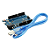 Arduino Leonardo R3 + Cabo USB - ATmega32u4 - Imagem 4