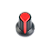 Knob Rotativo KH77 - Preto com Vermelho - Imagem 1