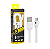 Cabo Mobile Micro USB USB A Macho 5GB Flat 1,20 metro Branco - Imagem 1