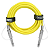 Cabo P10 P10 Mono Colors 2 metros Amarelo - Imagem 4