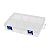 Caixa Plástica Organizadora 20x13,5x4,5cm Sem Divisórias - Imagem 1