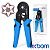 Alicate Crimpador Terminal Ilhós Tubular Profissional - Imagem 1