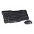 Kit Teclado + Mouse sem Fio Multimídia C3Tech 1000dpi Preto - K-W10BK - K-W10BK - Imagem 1