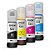 Tinta para Cartucho Epson Original - T544 Kit 4 Cores - 7.000 páginas para L1110, L3110, L3150 - T544 PRETO + COLORS - Imagem 2