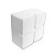 Caixa de Passagem para CFTV Quadrada Branco 9,3x9,3x5,3cm FC Fontes - FCCX020N - FCCX020N - Imagem 3