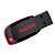Pen Drive Sandisk 32GB Cruzer Blade Preto/Vermelho - SDCZ50032GB35 - SDCZ50032GB35 - Imagem 1