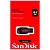 Pen Drive Sandisk 64GB Cruzer Blade Preto/Vermelho - SDCZ50064GB35 - SDCZ50064GB35 - Imagem 3