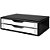 Suporte para Monitor MDF 2 Gavetas Preto com Branco Souza - 3348 - 3348 - Imagem 1