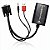 Conversor VGA + Áudio para HDMI Femêa F3 - 607 - 607 - Imagem 3