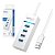 Hub USB 3.0 4 Portas Branco Exbom - 3780 - 3780 - Imagem 2