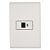 Tomada para RJ45 CAT.6 Liz com Espelho 4x2 Branco Tramontina - 57170/022 - 57170/022 - Imagem 2