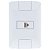 Tomada para RJ45 CAT.6 Aria com Espelho 4x2 Branco Tramontina - 57241/022 - 57241/022 - Imagem 2