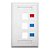 Espelho para Caixa 4x2 para 3 Keystones Branco Seccon SecLan - K-GL-1218C - K-GL-1218C - Imagem 1