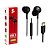 Fone de Ouvido Auricular com Microfone com Plug USB-C Preto 5+ - 043-0040 - 043-0040 - Imagem 3