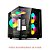 Gabinete Gamer C3tech Aquarius sem Cooler Fan e sem Fonte Lateral e Frente em Vidro Temperado Preto - MT-G810BK - MT-G810BK - Imagem 2