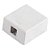 Caixa Sobrepor 1 Keystone RJ45 Vazio 180 graus Seccon SecLan - WT-2404A - WT-2404A - Imagem 2